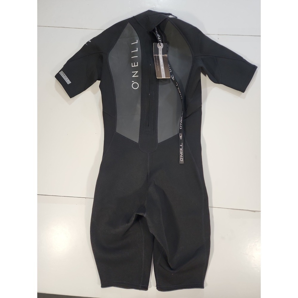 O'Neill Reactor-2 2mm Men's Short Sleeve Spring Wetsuit Shorty Black XS 5041 NWT